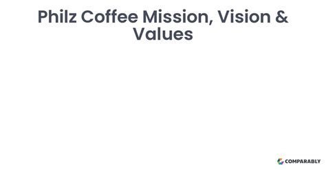 philz coffee mission statement